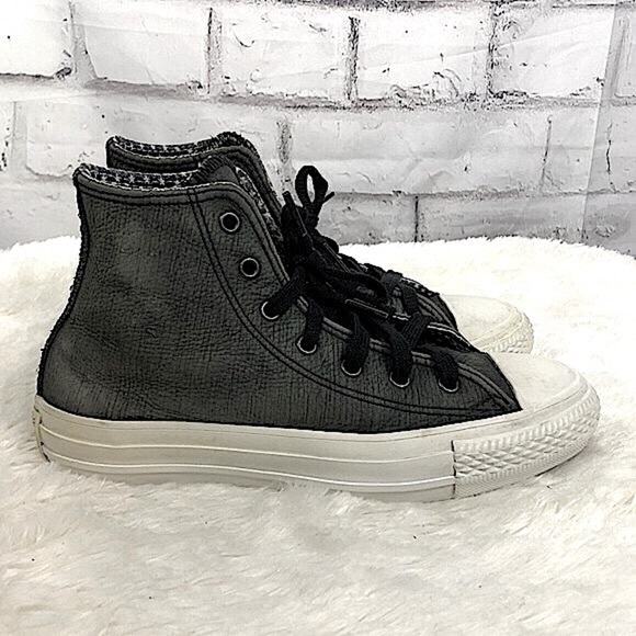 Rare Converse Leather High Top Signature Gel Sole Unisex- CTAS - Picture 3 of 12